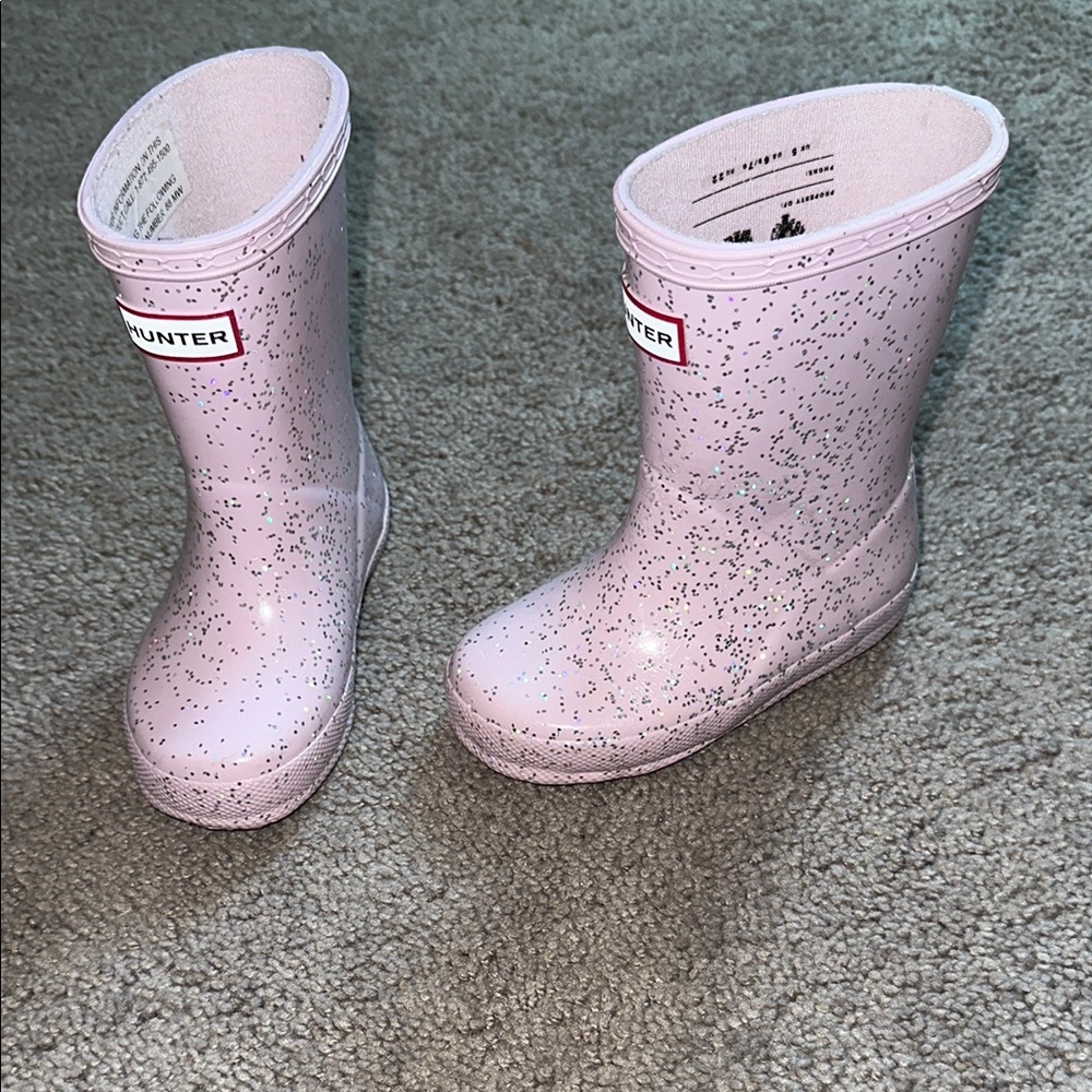 Hunter Glittery Purple Kids' Boots